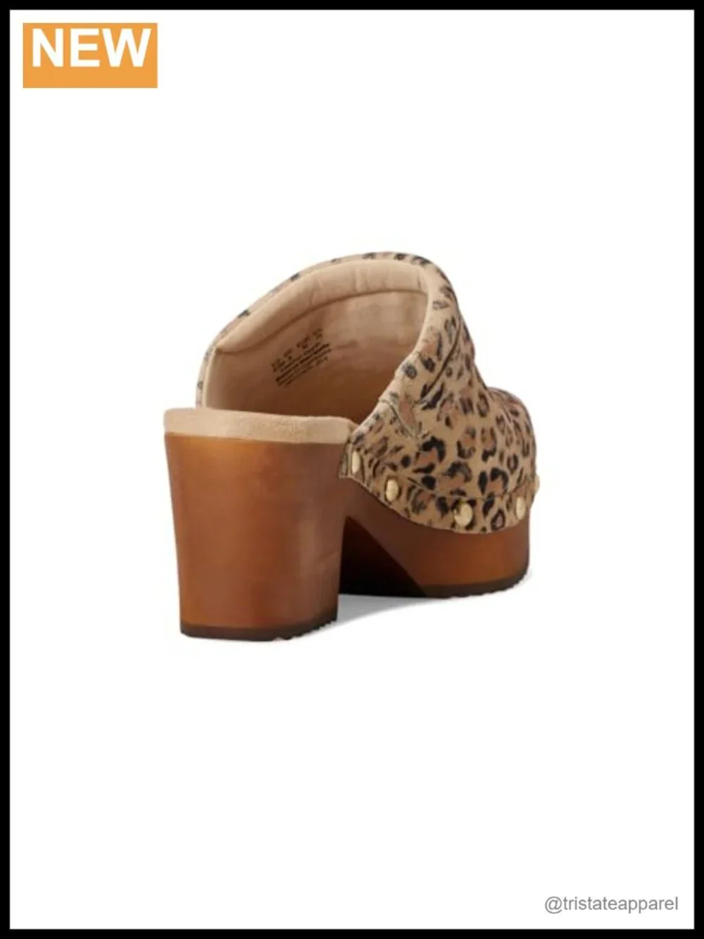Leather Platform Sandals Slip On Arch Support Mules Casual